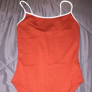 Forever 21 red body suit